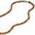 Import Fashion Mens Long Black Onyx Tiger Eye Natural Stone Jewelry Beaded Beads Necklace from China
