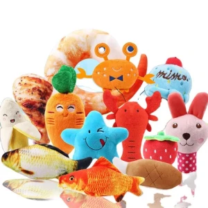 Fast Shipping Wholesale Manufacturer Cotton Soft Plush Pet Dog Chew Toys for Puppy Interactive