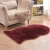 Import Faux fur Irregular Shape fur throw rugs carpet from China