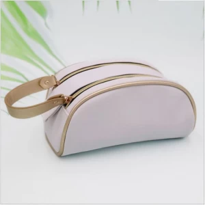 Faux Leather Organizer Large Personalized Pu White Pouch Waterproof Designer Wholesale Makeup Cosmetic Case Bag