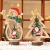 Feiyou 2020 new creative Christmas indoor and outdoor decorations Christmas tree holiday decorations set wooden decorations