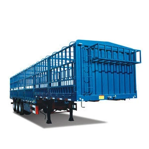 Fence Semi trailer Live Stock Animal CARGO TRANSPORT truck trailer for sale