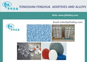 Fenghua qualified aluminium alloy additive Aluminum Manganese tablet Mn75 Al25 from China
