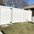 Import Fentech White PVC Vinyl Plastic Privacy  Fence  gates from China
