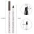 Import Fine Sketch Waterproof Tatoo Eyebrow YANQINA 3 Colors Hair Dye Gel Liquid Pencil Microblading pencil with liquid from China
