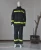 Import Fire set suit firefighter costume pompier flame retardant fireproof EN469 suit from China