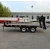 Import Flatbed trailer special vehicle small excavator trailer load capacity 8 tons 2 axles can be customized from China