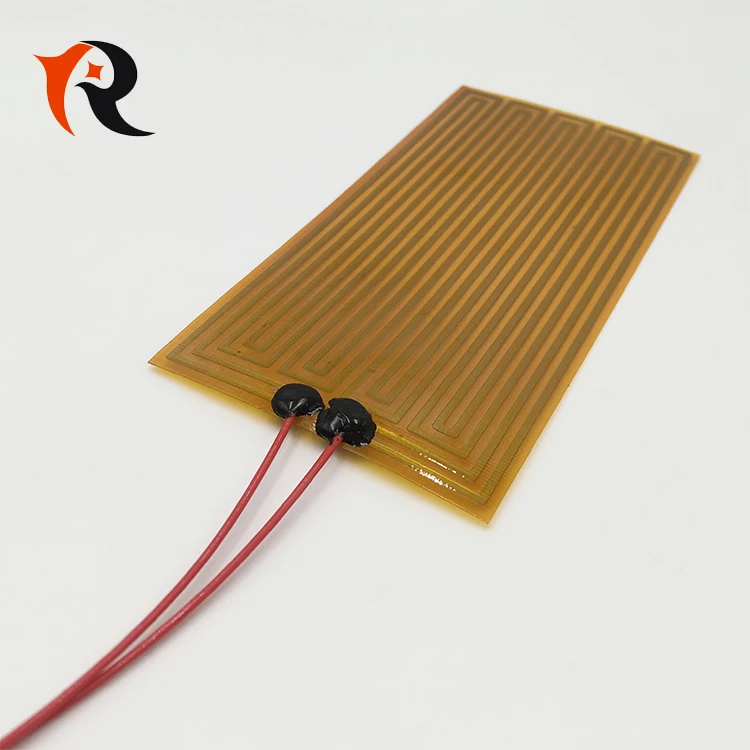 Flexible kapton film heating  12v polyimide heating plate