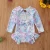 Import flower dress long sleeve toddler swimming costume floral romper kids 2020 swim suit for baby girl from China