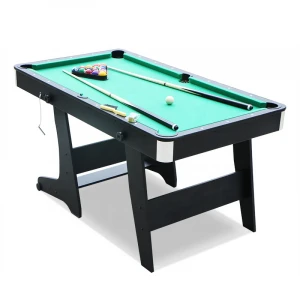 Foldable 5ft/6ft MDF Billiard Pool Table With Full Accessory