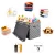 Import Foldable Kids Cloth Fabric Storage Chest Bins Cubes Organizer Collapsible Large Toy Storage Box & Bins with Lid from China