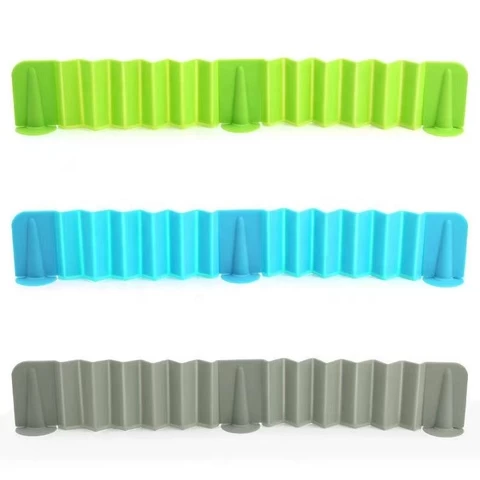 Foldable reusable kitchen silicone sink water splash guard