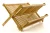 Import Folding Bamboo Drainer Dish Rack With Utensil Flatware Holder from China
