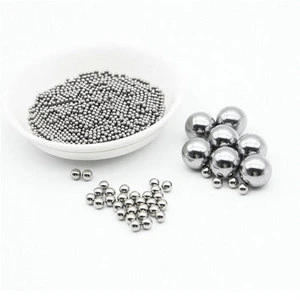 Food grade AISI304 AISI316 1.6mm stainless steel ball for braille beads