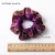 Import For Women Girls Ladies Shinny Laser Elastic Ponytail Holder Satin scrunchy Hair Band from China
