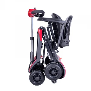 Four Wheels Electric Folding Power Scooter