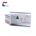 Free sample fashional PVC transparent business card/ Plastic clear card/ Clear matt frosted transparent card