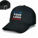 Free shipping 20pcs minimum with custom logo printing plain color 6 panel 100% cotton sport cap , baseball cap , golf cap