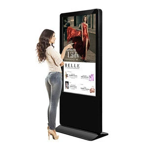 Freestanding 55&quot; Ultra thin Multi Media LCD Digital Signage Totem Advertising Screens for Sale(Optional 32&quot; 43&quot; 49&quot; 65&quot;)