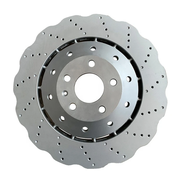 Front brake disc rotor for Audi Q7 A7 A8 4M0615301AD 374mm