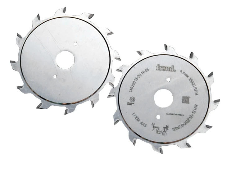 Frued 120*20*Z12+12(512+12T)   Italy Woodworking Carbide Tipped Circular Saw Blades
