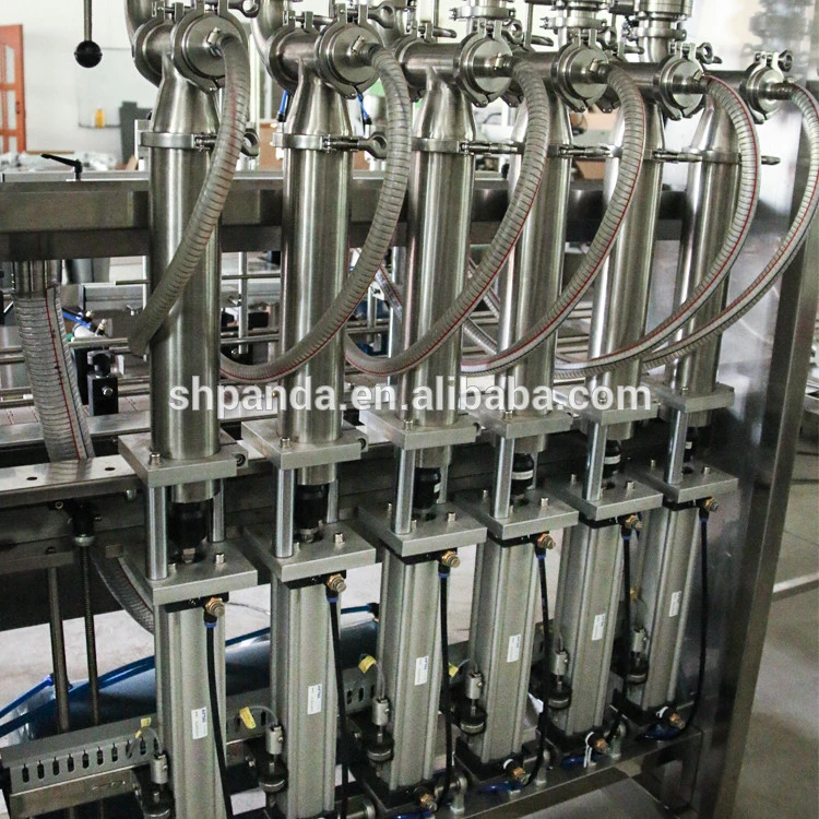 Full Automatic Alcohol Liquid Filler and Sealer Auto Bottle Filling Machine for Beverage and Wine
