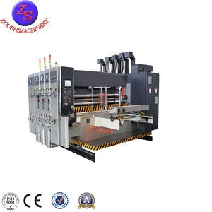 Fully Automatic Corrugated Carton box Printing Rotary Slotting Cutting Making Machine Price Made in China