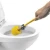 Import Funny cartoon custom design long handle plastic cleaning trump toilet brush from China
