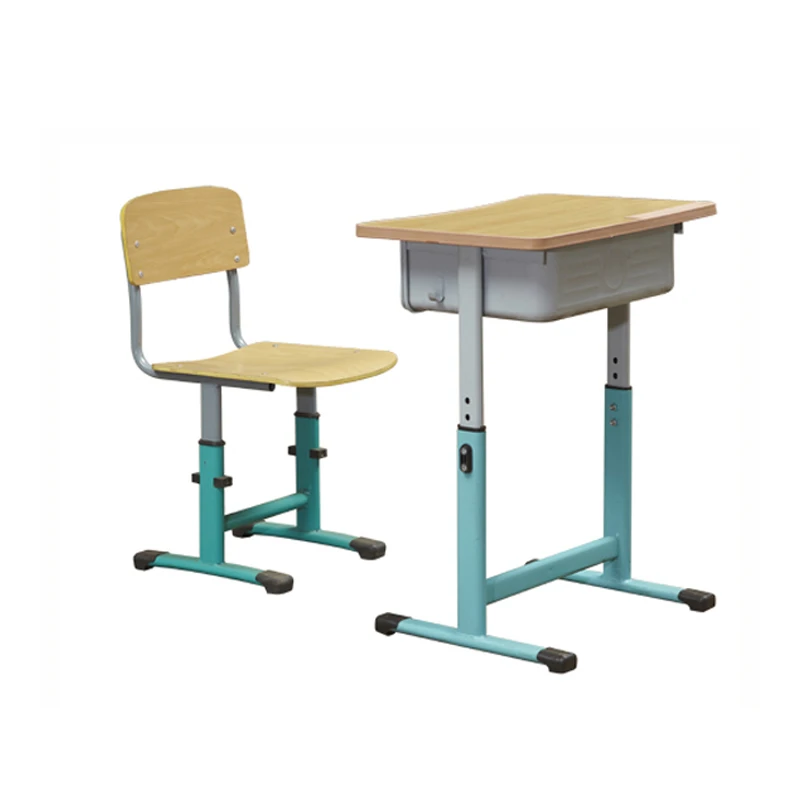Furniture School College Single Desks And Chairs