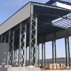 Galvanized Prefabricated Metal Steel Structural Construction with Certification