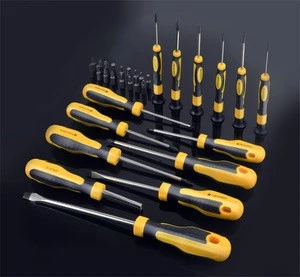 Garden 32pcs screwdriver household hand tool kit,plastic box hand tool set