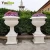 Import Garden decoration natural stone flower vase from China