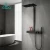 Import Gibo Rainshower Factory Square Chrome Stainless Steel Bath Shower faucet from China