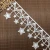 Import Gold Fringe Star Embroidery Lace Trim Garment Accessories from China