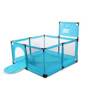 Good portable big size square folding baby playard, plastic baby playpen with high quality.