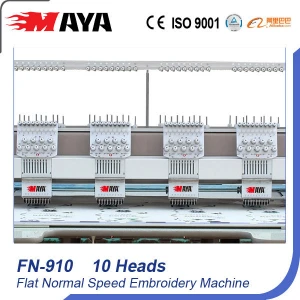 good quality 10 heads multi needles embroidery machine computer embroidery quilting machine standard model