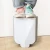 Import Good quality folding waste bin kitchen trash can hanging rubbish bin from China