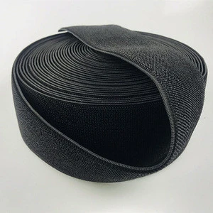 Good Quality Soft Fabric Elastic Hook and Loop Side Un-Napped Loop