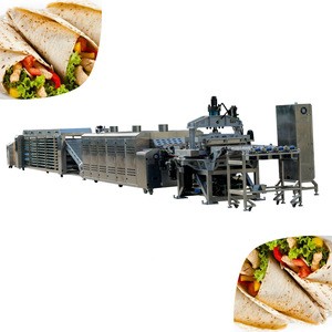 Grain Products Tortilla Machine Flat Bread Production Line Mexican Tortilladora