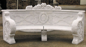 Granite memorial park bench stone bench on sale