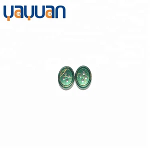 Green gold wire 4 Holes button wood clothing accessories color customized