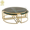 Guangdong Xinlifeng Factory Next Modern Cheap Large Glass Coffee Table
