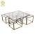 Import Guangdong Xinlifeng Factory Next Modern Cheap Large Glass Coffee Table from China