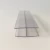Import H shape extrusion clear plastic 2 way connector for 15 mm board from China