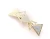 Import H36-145 pretty women resin stone textured triangle gold hair barrette from China