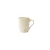 Import Hand-painted color pattern white 320ml ceramic creative coffee mugs with brown rim from China