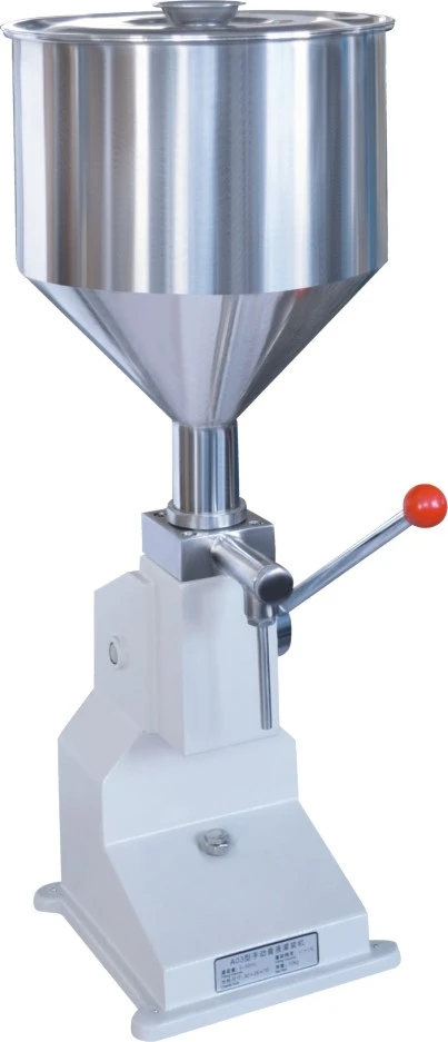 Hand pressure viscous food liquid filling machine stainless steel liquid filler