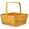 Handmade Bamboo Without Handle Basket Cane Basket Bamboo Gift Basket Storage