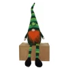 Handmade Fabric Ornament Saint Patrick&#39;s Day Craft Shamrock Gnome Holiday Shops St. Patricks Day Tomte with Pointed Hat