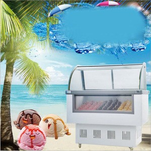 Hard ice cream snow bar display counter type /popsicle frozen ice cream machine /commercial straight cold freezer